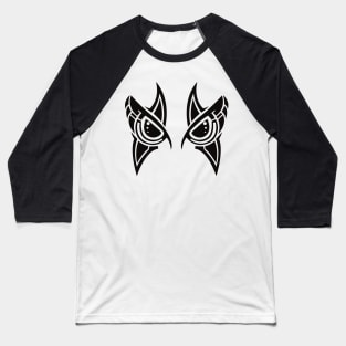 Abstract tribal tattoo with eye concept No. A23 Baseball T-Shirt